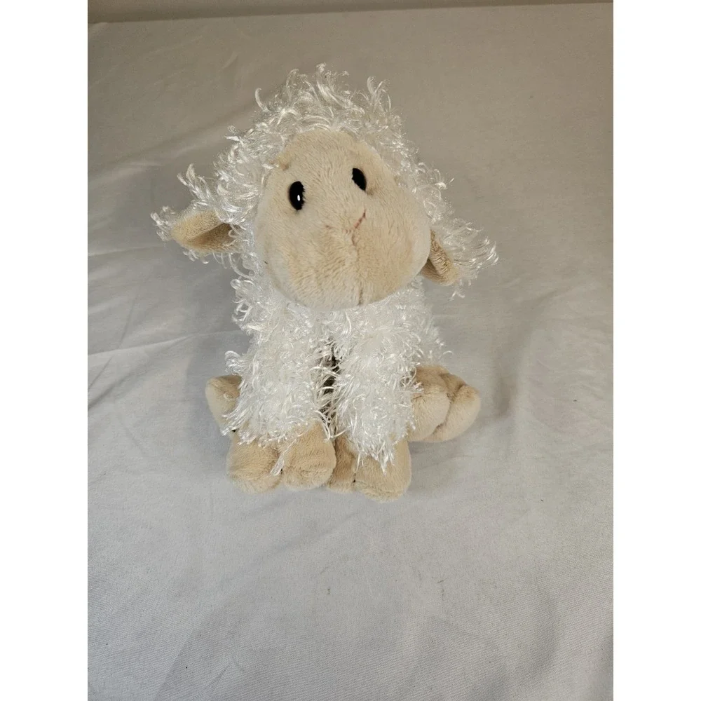 GANZ Webkinz Lamb HM201 Stuffed Animal Plush Toy - NO CODE